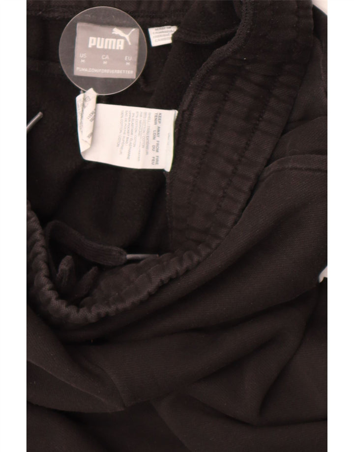Pantalones De Chándal Puma Hombre Negro Mediano Algodón