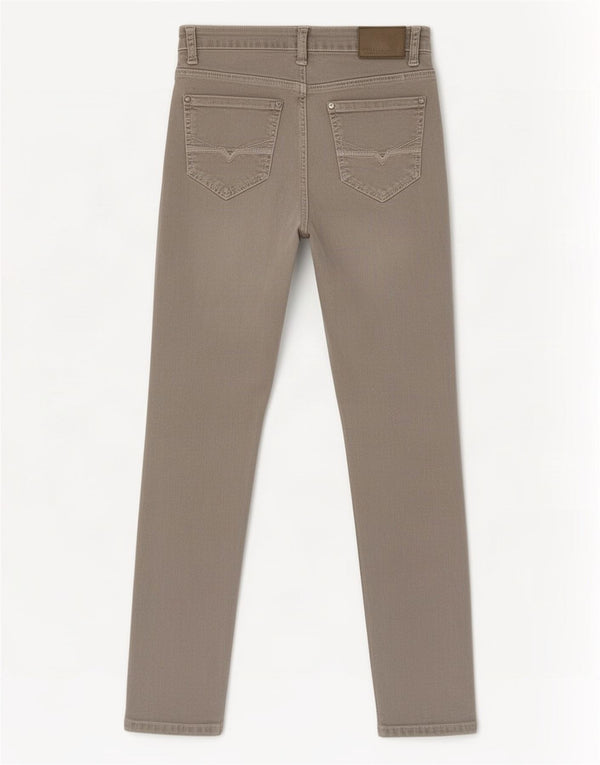 Guess Pantalones Casuales Slim para Niñas 13-14 Años W28 L30 Algodón Gris
