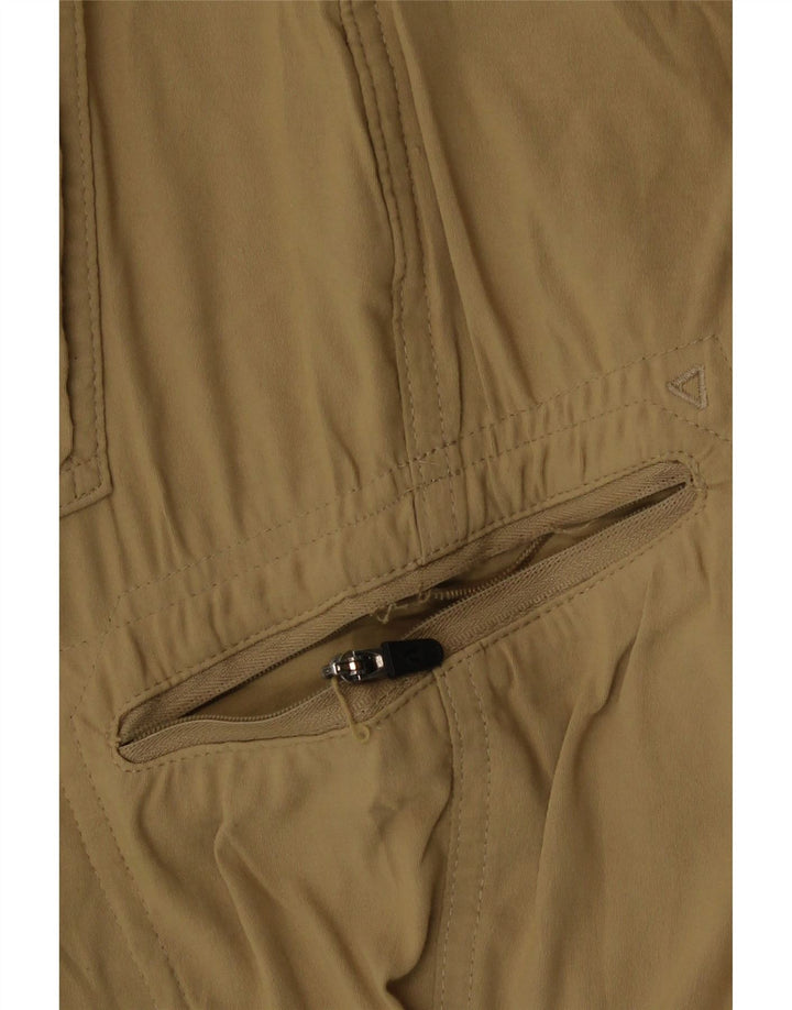 Eddie Bauer Pantalones cortos cargo para hombre W32 Nylon caqui grande