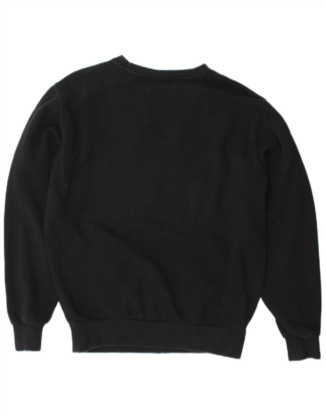 ELLESSE Sudadera con gráfico extragrande para mujer UK 10 Small Black