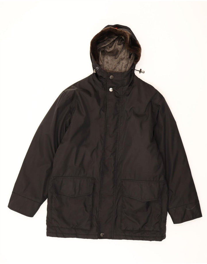 Chaqueta cortavientos con capucha para hombre Cape Horn UK 40 Large Poliéster negro
