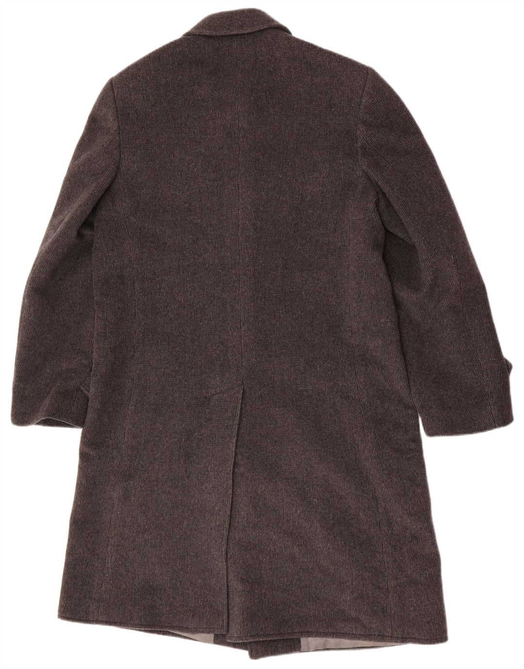 Abrigo vintage para hombre IT 50 lana gris grande