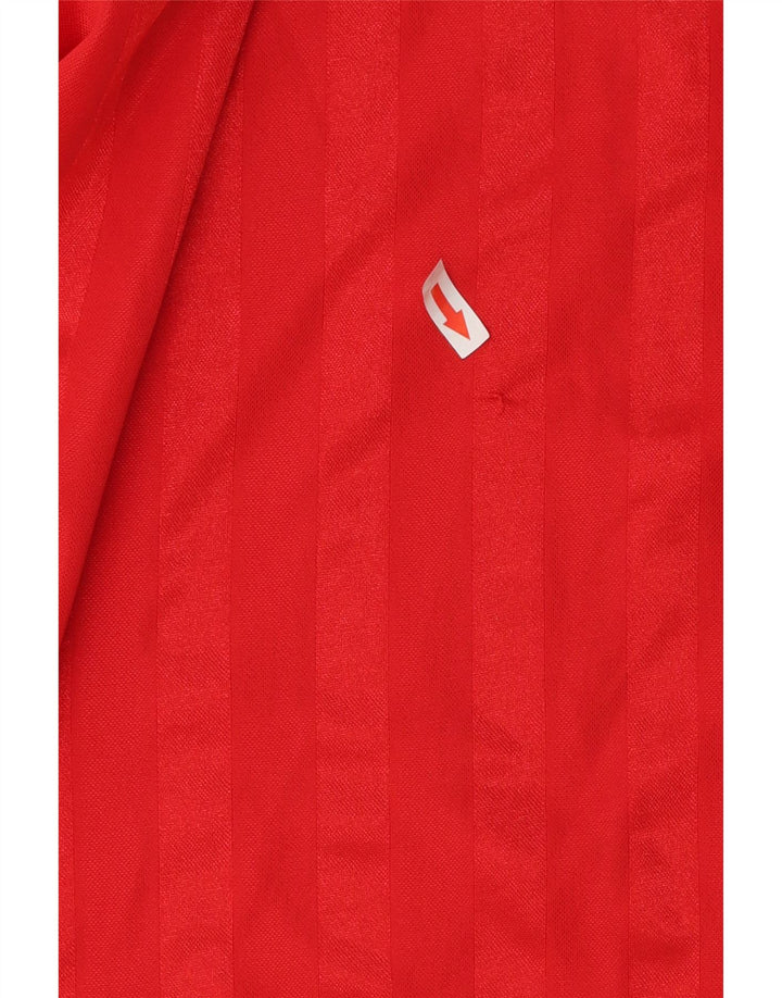 KAPPA Hombre Camiseta Gráfica Top Small Rojo Colorblock