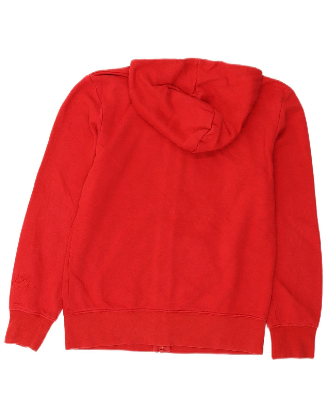 Jordan - Sudadera con capucha y cremallera para niños de 12 a 13 años, talla grande, algodón rojo