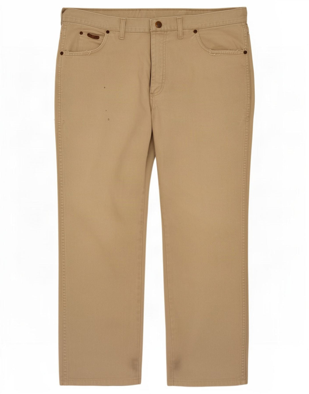 Wrangler Vaqueros rectos para hombre W36 L29 Beige