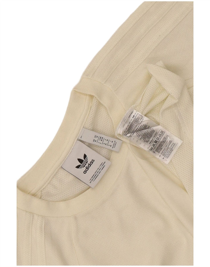 Camiseta Adidas Hombre Top Medium Off White Algodón