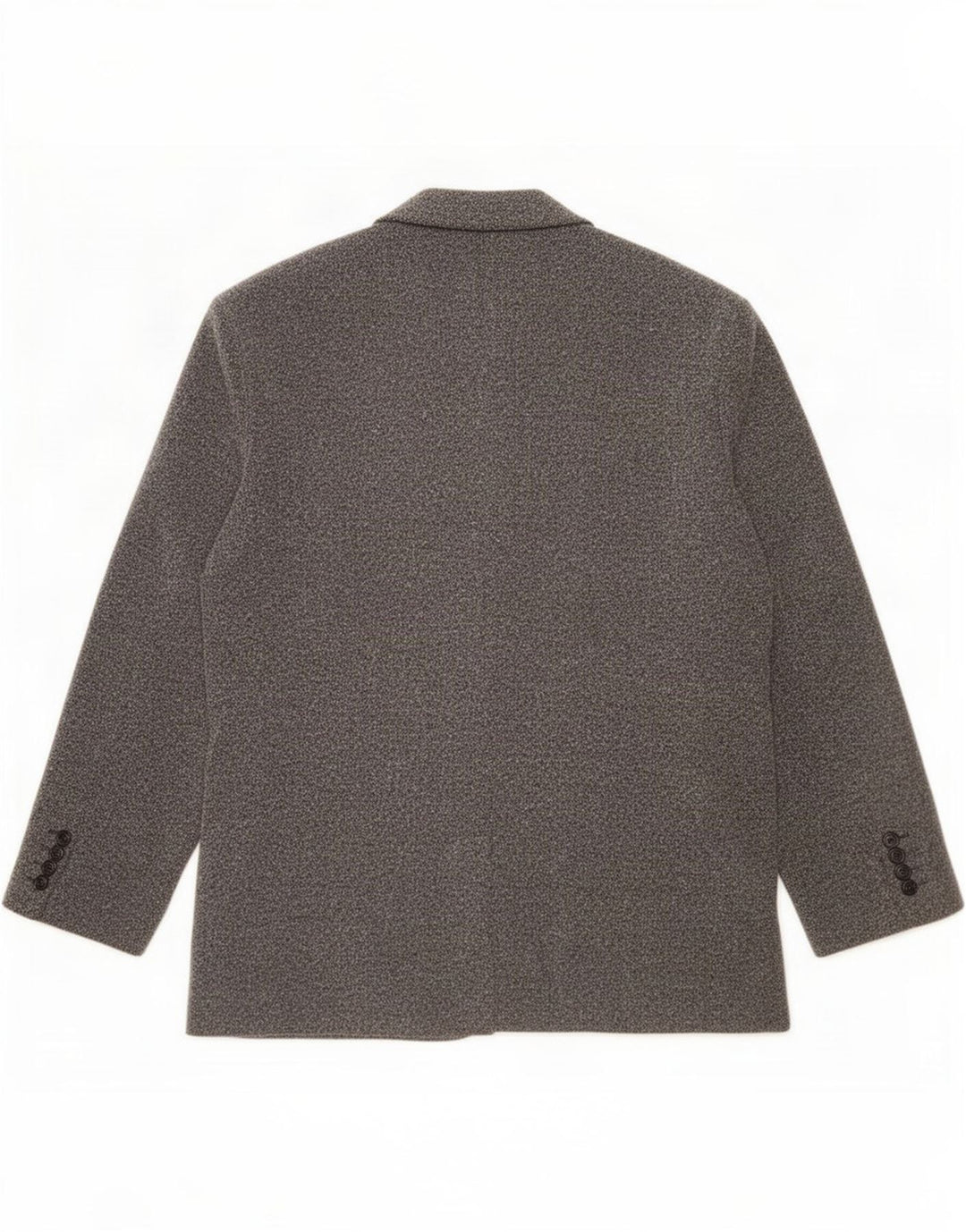 Marks & Spencer Chaqueta tipo blazer corta de 3 botones para hombre UK 42 Large Grey Moteado