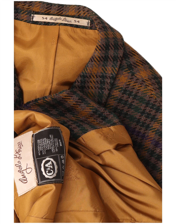 Angelo Litrico Chaqueta tipo blazer para hombre EU 54 2XL Pata de gallo multicolor