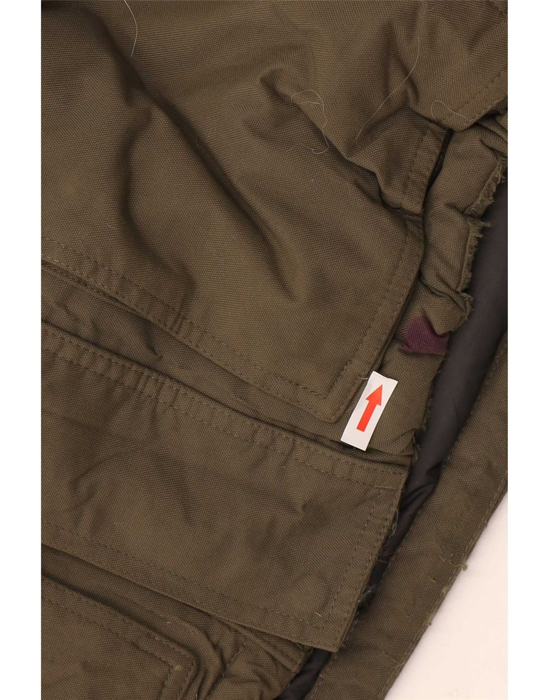 The North Face Chaqueta acolchada con capucha para hombre UK 38 Medium Caqui Nylon