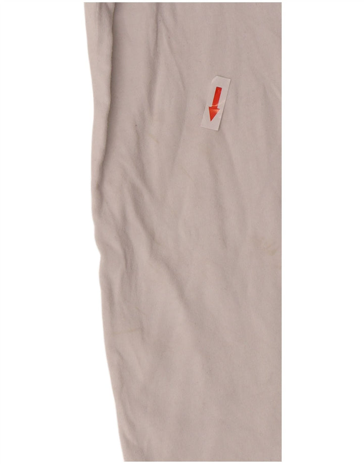 Adidas - Camiseta gráfica para hombre, talla mediana, algodón blanco