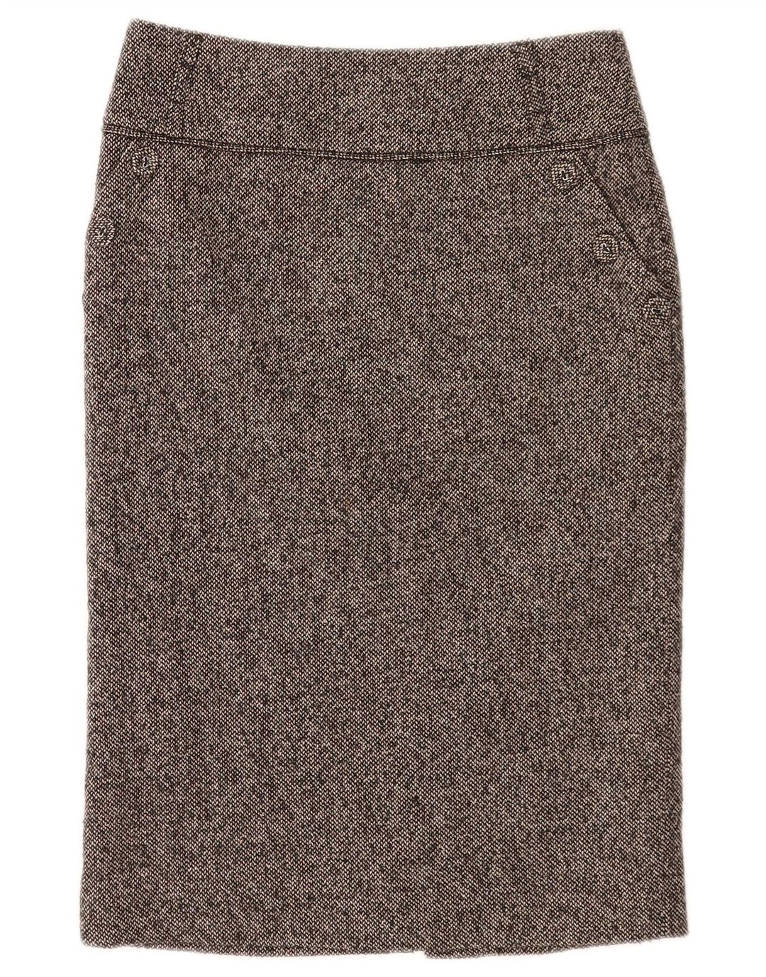 Monsoon Falda lápiz para mujer UK 8 Small W30 Gris moteado