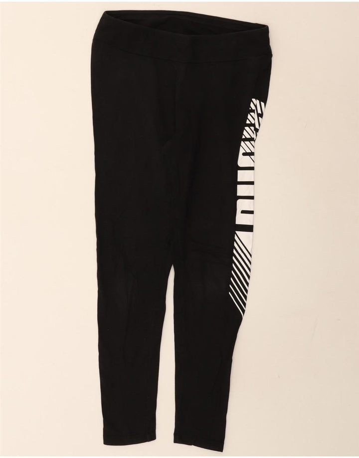 Puma - Leggings gráficos para mujer, talla 40, talla M, color negro