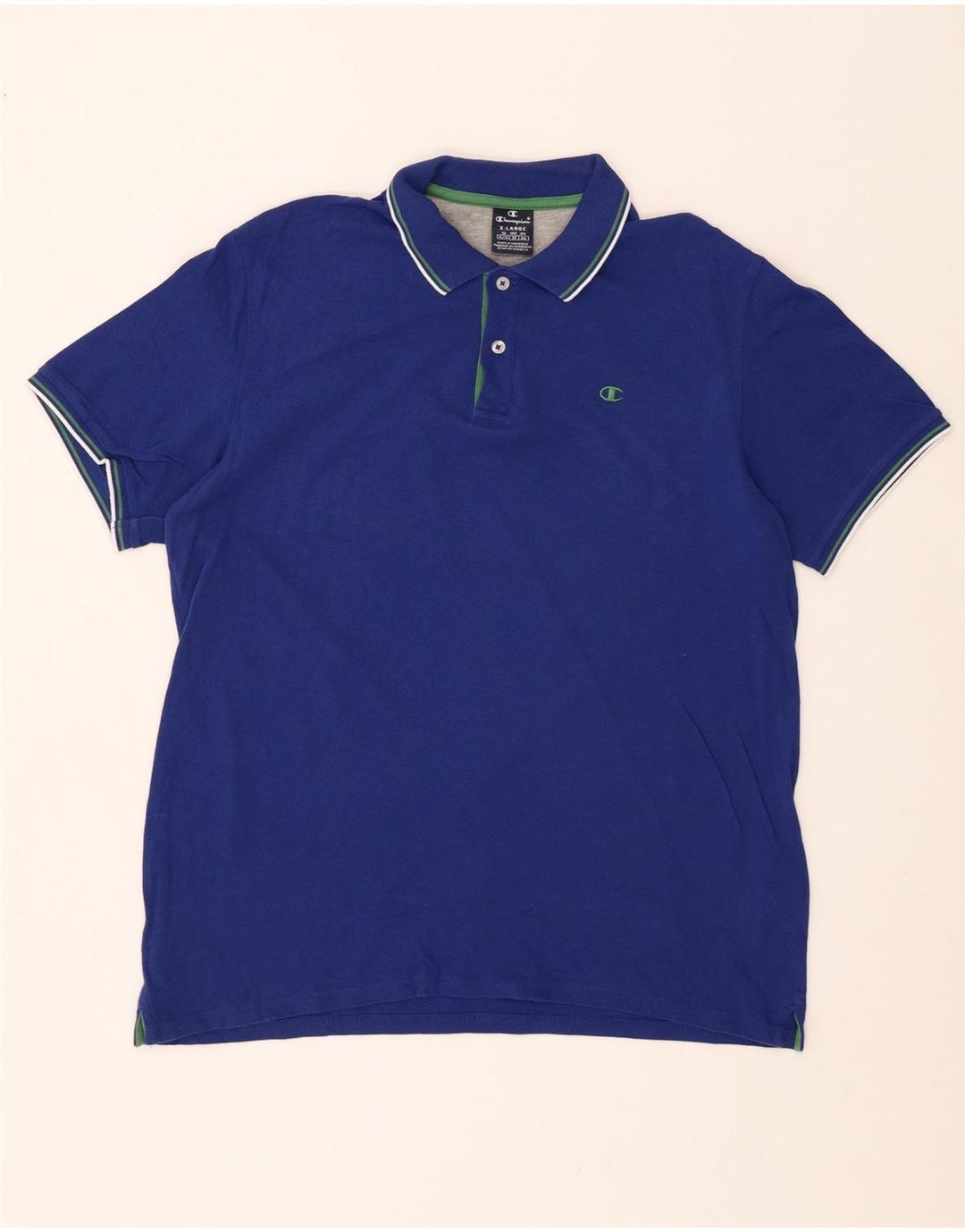 CHAMPION Polo Hombre XL Azul