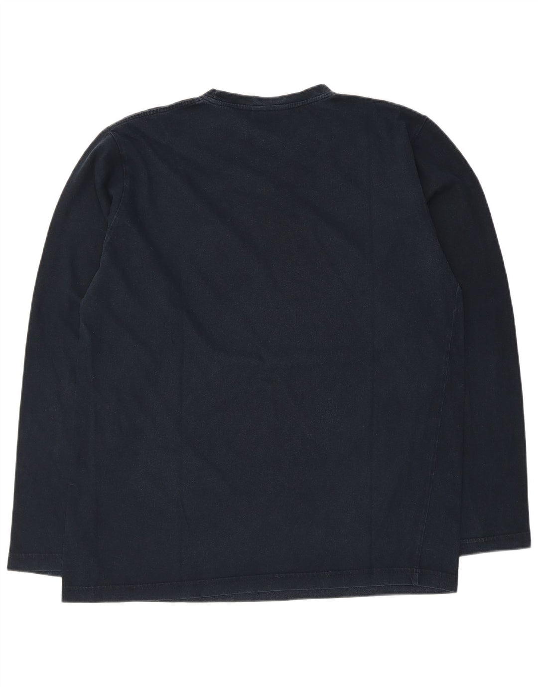 LOTTO Hombre Top Manga Larga XL Azul Marino Algodón