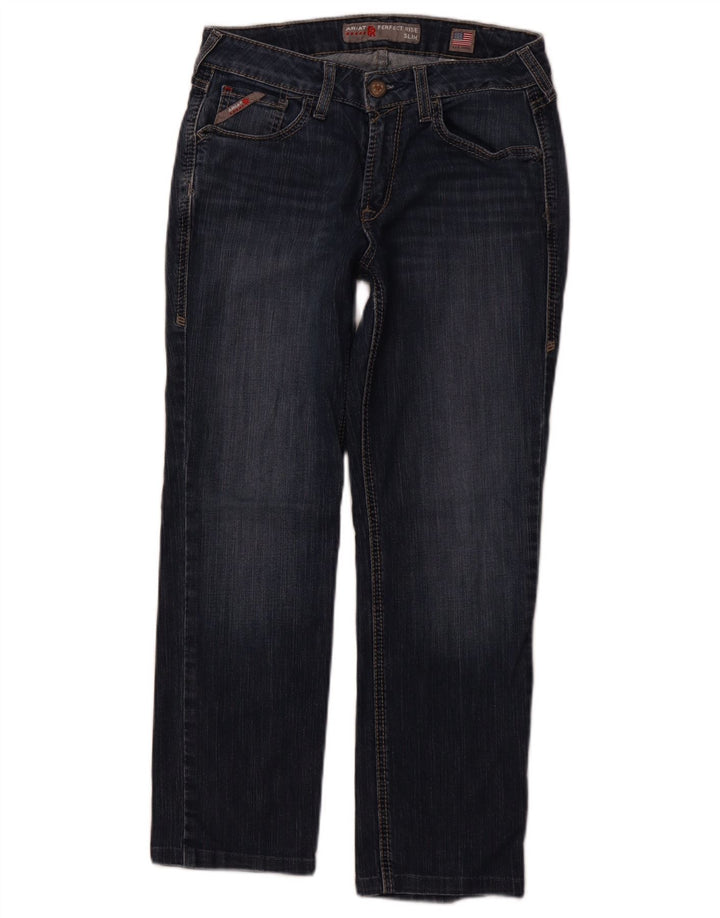 ARIAT Vaqueros ajustados para mujer W27 L26 Algodón azul marino