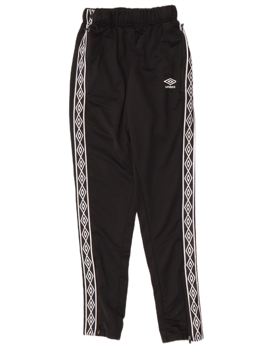 Umbro Hombre Pantalones De Chándal Gráfico Pequeño Poliéster Negro