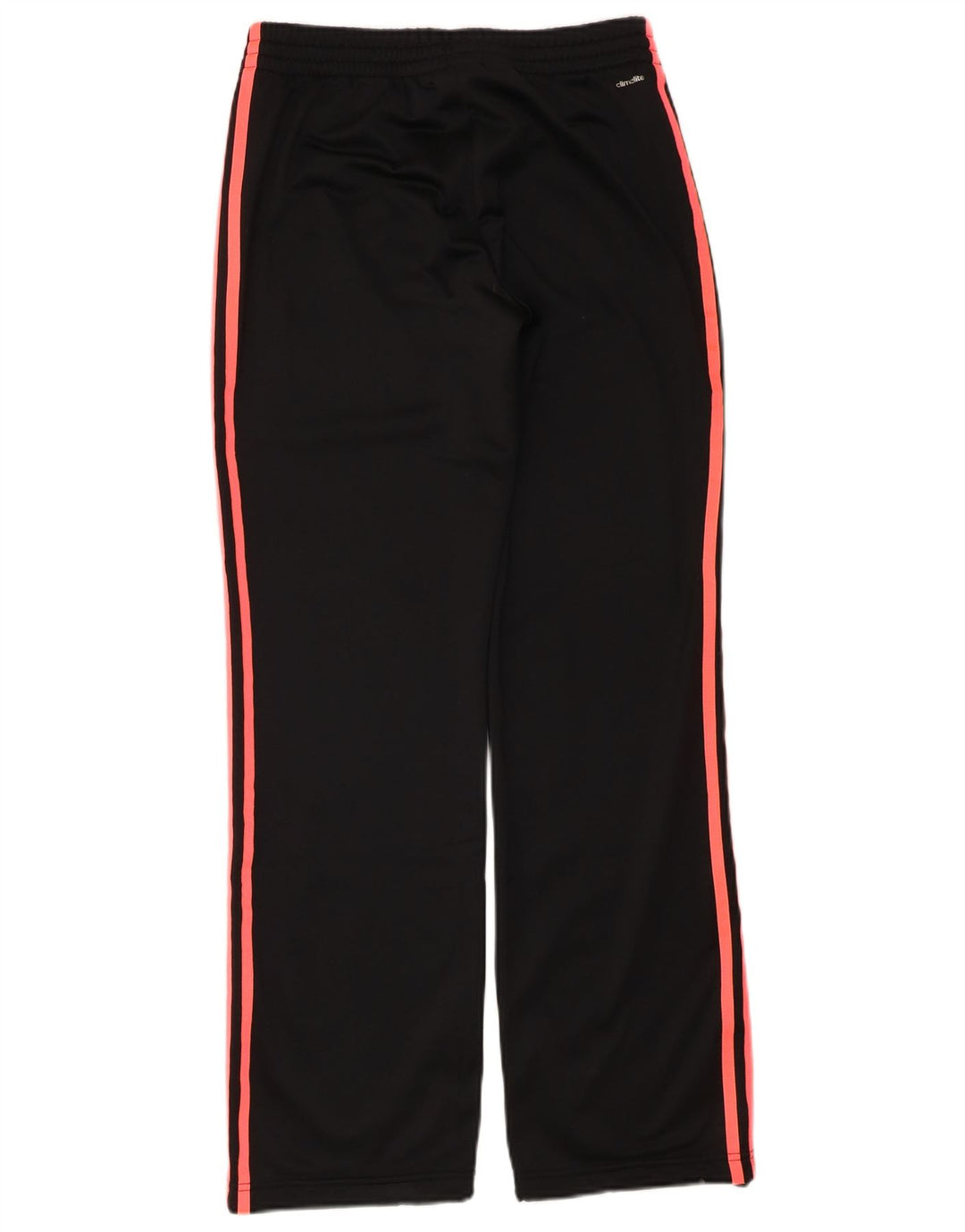 ADIDAS Mujer Climalite Chándal Pantalones UK 8/10 Pequeño Negro Poliéster