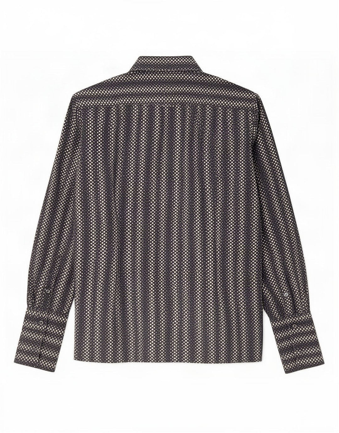 Camisa Paul Smith para hombre de algodón con lunares azul marino mediano