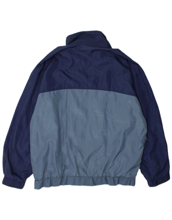 Active - Chaqueta de chándal para hombre XL Azul marino Colorblock Poliéster