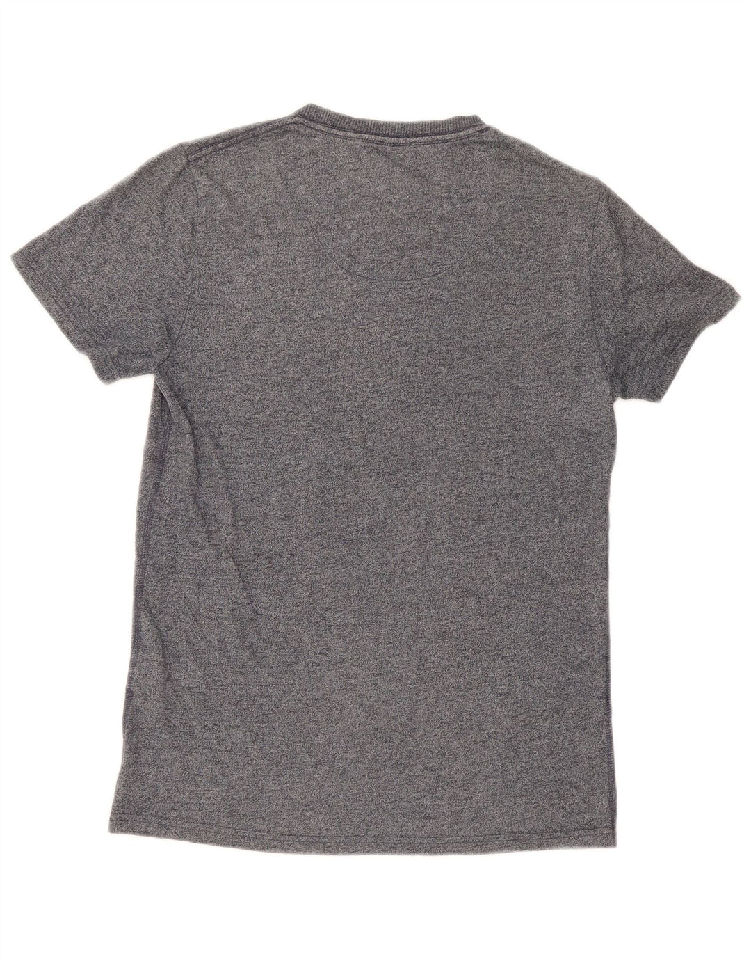 Superdry Camiseta para hombre Top Small de algodón moteado gris