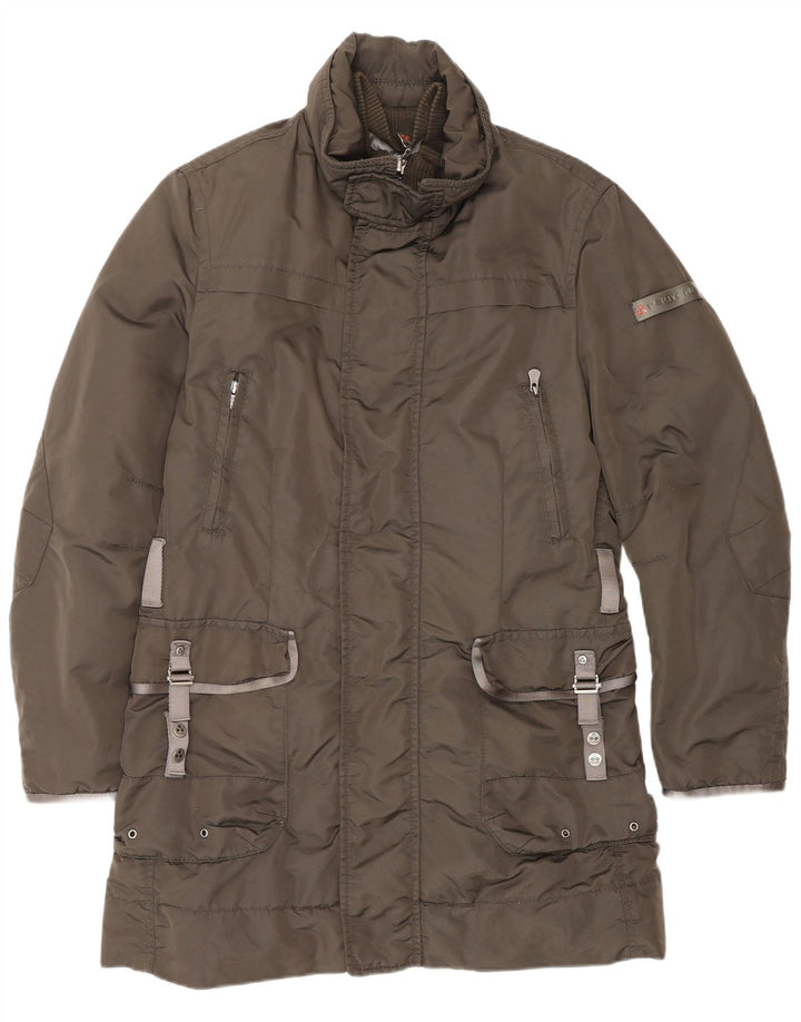 PEUTEREY Abrigo acolchado para hombre UK 36 Small Gris Poliamida