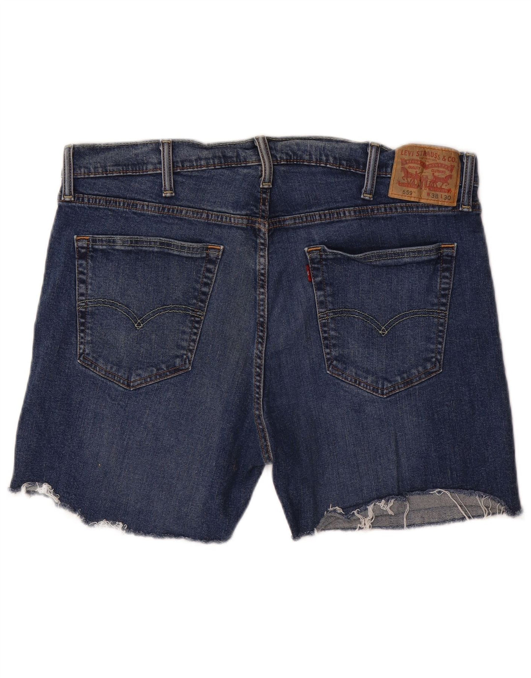 LEVI'S Pantalones cortos vaqueros 559 para hombre W38 XL Algodón azul