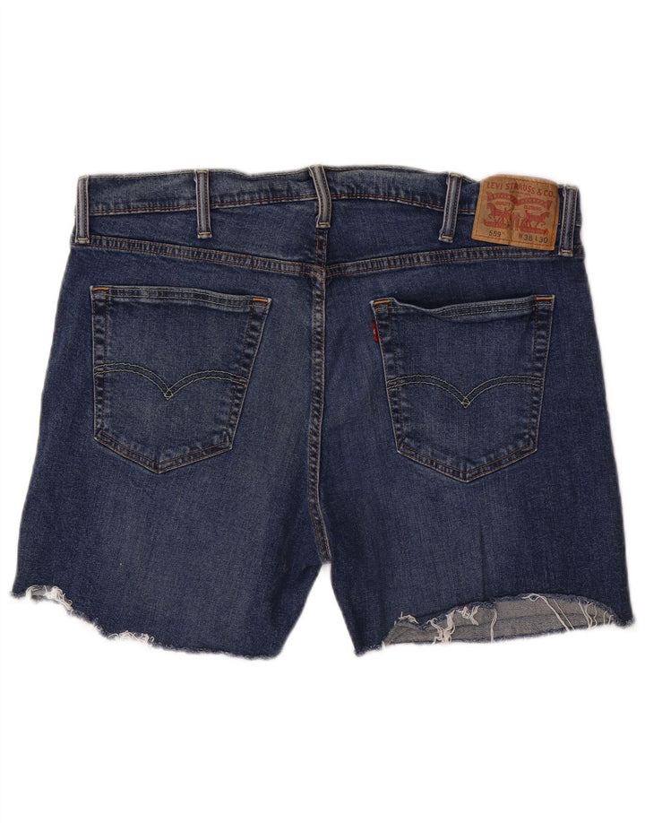 LEVI'S Pantalones cortos vaqueros 559 para hombre W38 XL Algodón azul