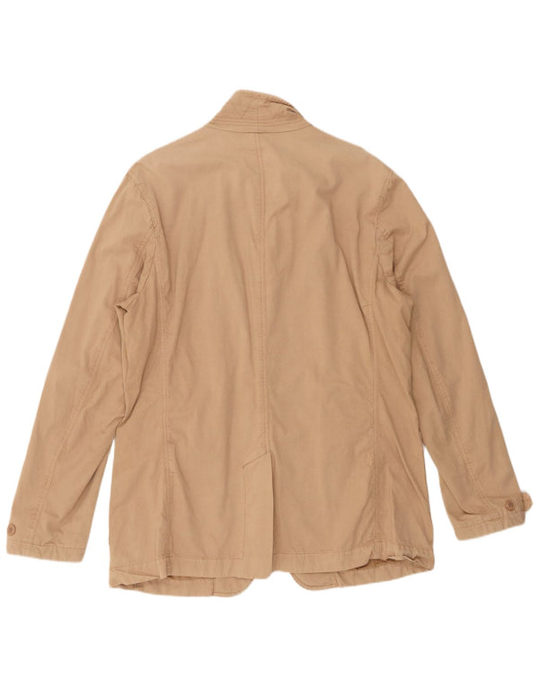 Woolrich Chaqueta utilitaria para hombre UK 44 2XL Algodón beige