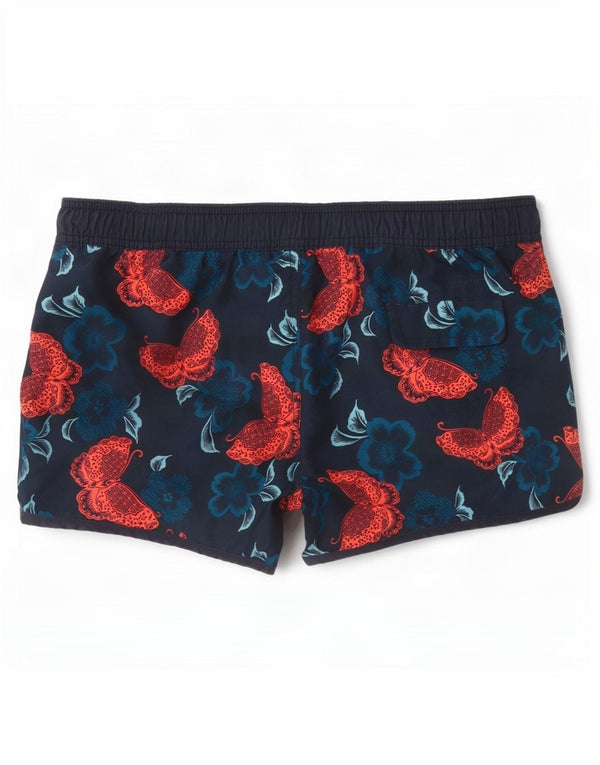 Bañador para mujer Fat Face UK 40 Mediano Azul marino Floral Poliéster