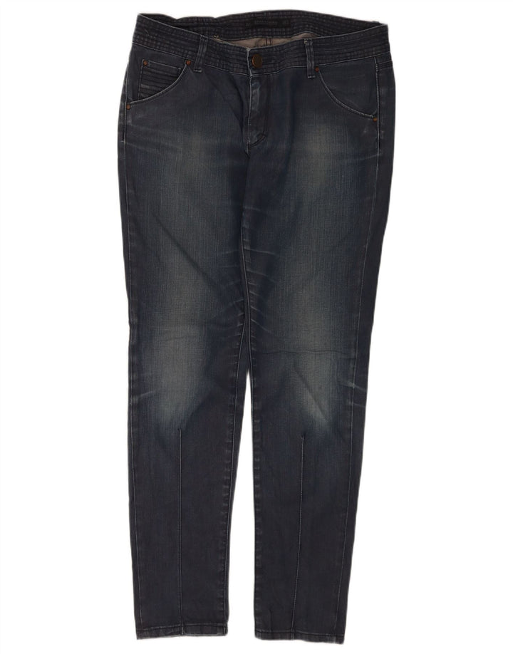 Zara Mujer Vaqueros Slim EU 40 Medium W30 L30 Azul Marino