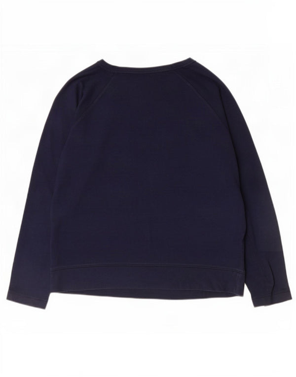 Gap Sudadera para Mujer Jumper UK 12 Medium Azul Marino Algodón