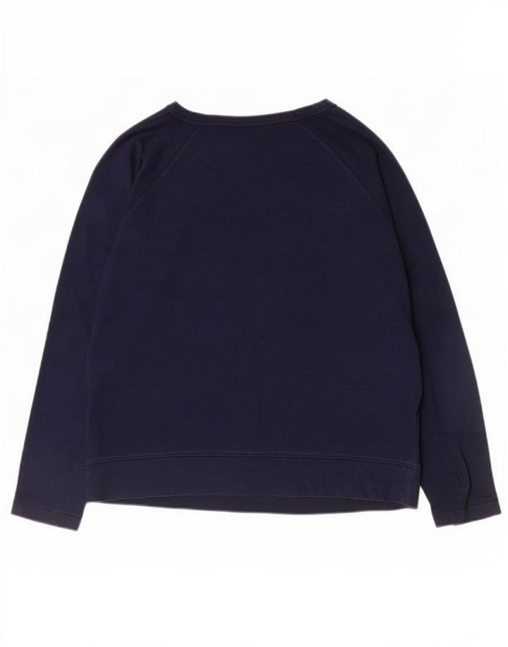 Gap Sudadera para Mujer Jumper UK 12 Medium Azul Marino Algodón