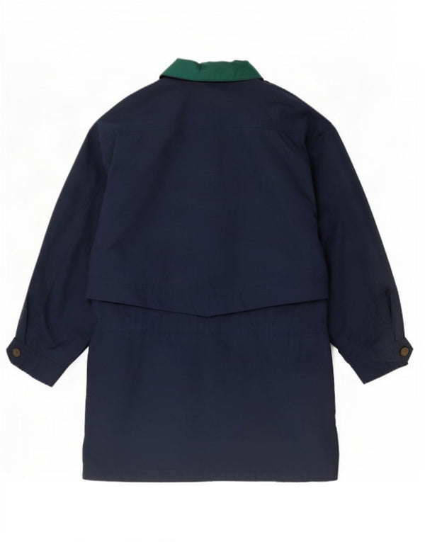 Chubasquero de gran tamaño para mujer St. Bernard UK 10 Small Azul marino Poliéster
