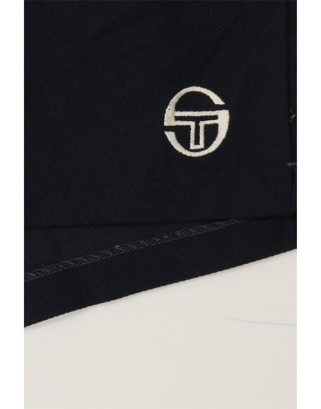 SERGIO TACCHINI Pantalones cortos chinos para mujer W32 Grande Poliéster azul marino