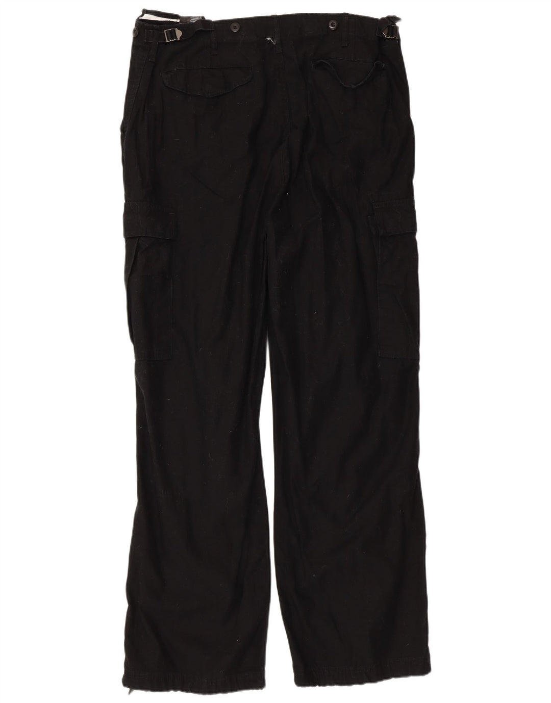 Brandit Pantalones cargo rectos para hombre 3XL W40 L32 Algodón negro