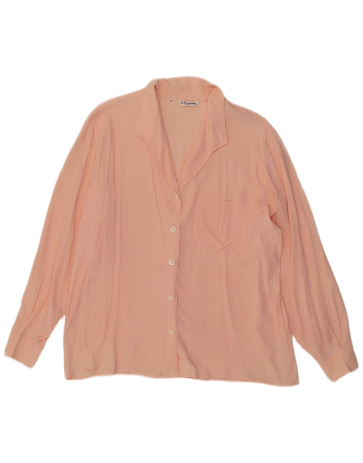 Blusa Antonelli Mujer IT 48 XL Acetato Rosa