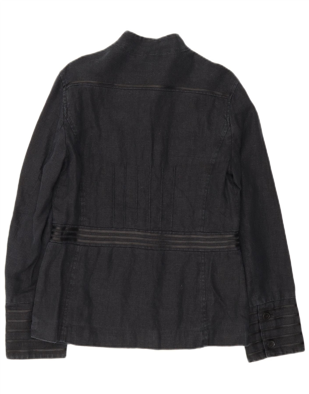 Laura Ashley Chaqueta militar de 6 botones para mujer UK 12 Medium Azul marino