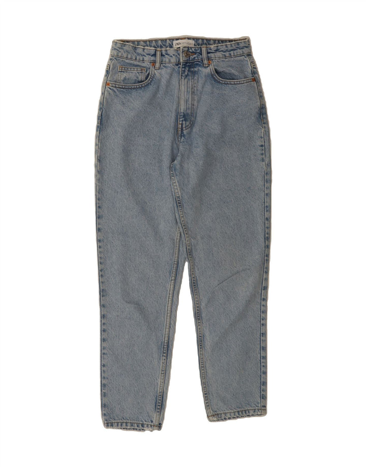 ZARA Womens Tapered Jeans EU 38 Medium W30 L27 Blue Cotton Vintage Zara and Second-Hand Zara from Messina Hembry 