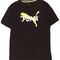 Puma - Camiseta gráfica para hombre, talla pequeña, color negro