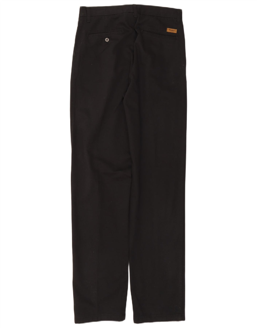 Wrangler Pantalón chino con pinzas para hombre W32 L36 Algodón negro