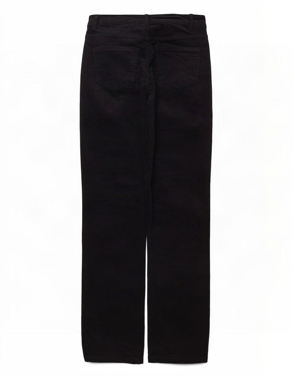 Marks & Spencer Womens Corduroy Trousers UK 8 Small W26 L27 Navy Blue