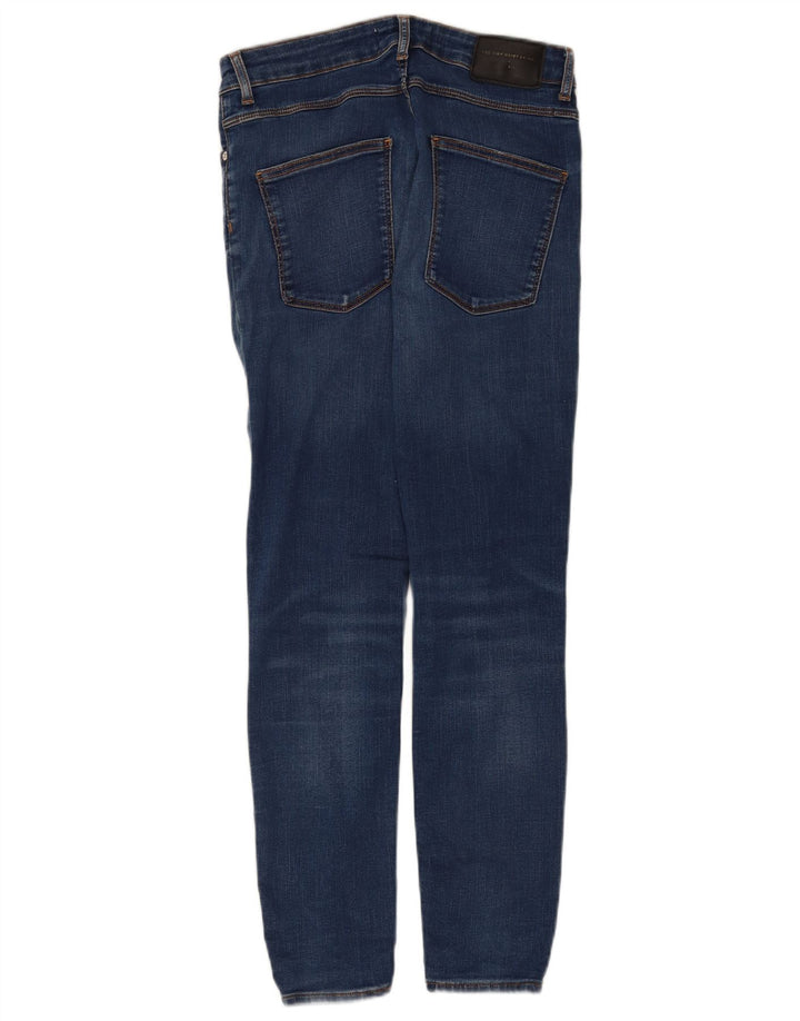 Zara Vaqueros Pitillo Mujer EU 40 Medium W30 L26 Azul