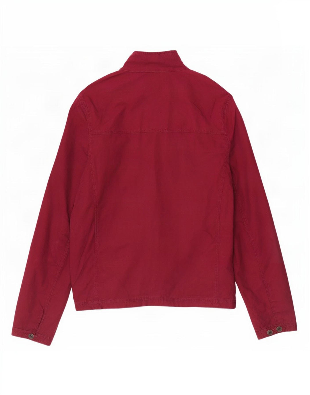 Tommy Hilfiger Chaqueta Bomber para Hombre UK 38 Algodón Burdeos Medio