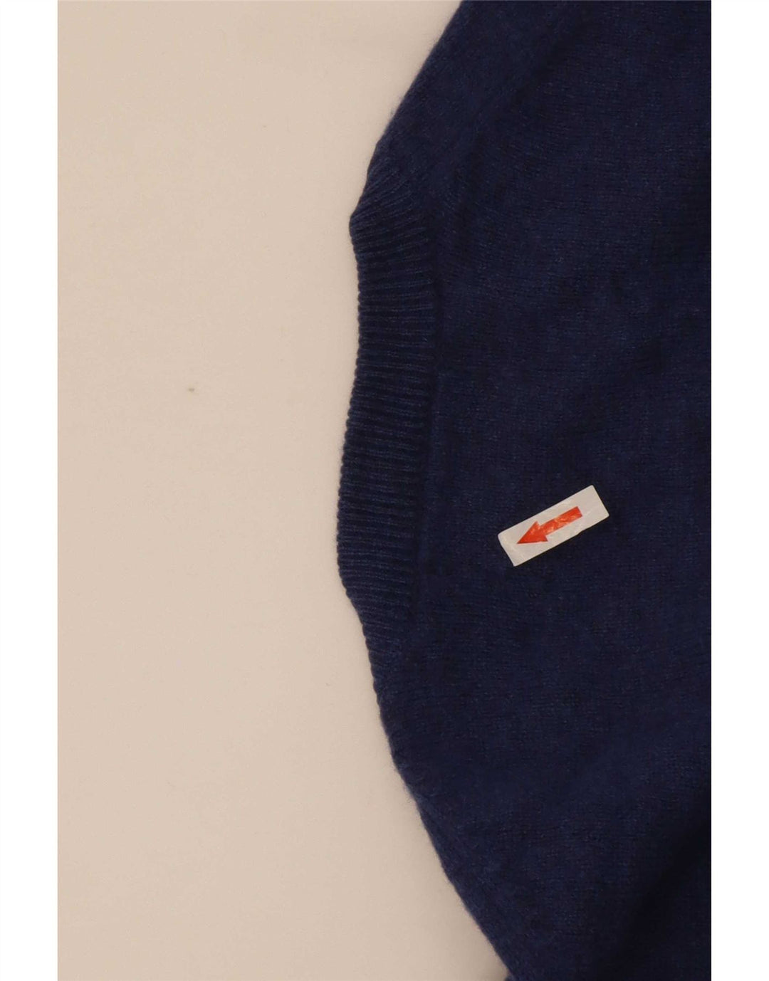 Marks & Spencer Jersey de cuello redondo azul Harbour para hombre de lana de cordero mediana