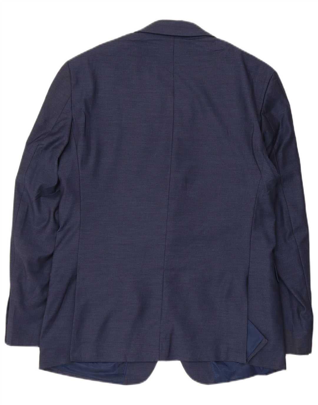 Calvin Klein Chaqueta tipo blazer de 2 botones para hombre UK 38 Mediano Azul marino Poliéster