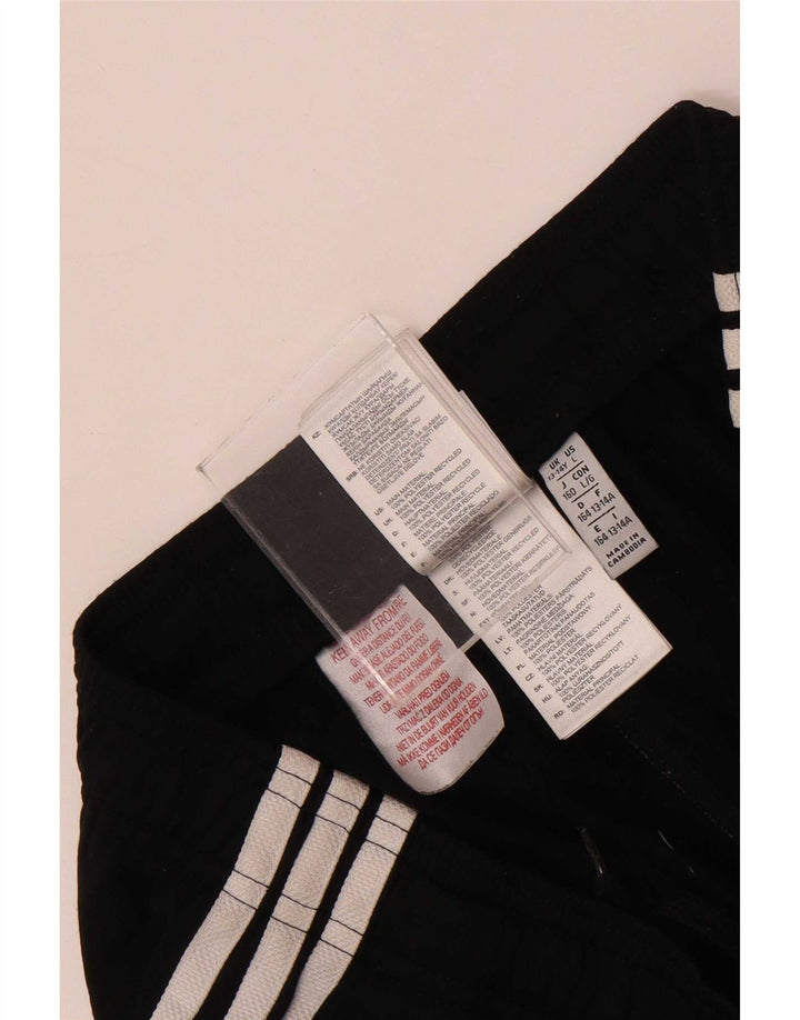Adidas Pantalón corto deportivo para niño 13-14 años Negro Poliéster