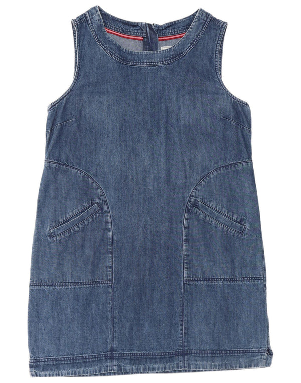 White Stuff Vestido vaquero sin mangas para mujer UK 40 XL Algodón azul