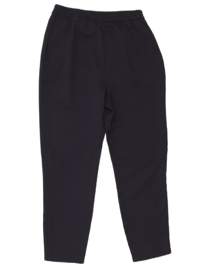 Zara Mujer Pantalón Chándal UK 6 XS Azul Marino Poliéster