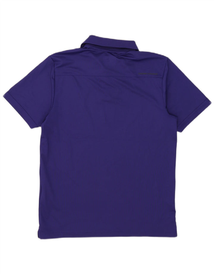 Under Armour Polo Heat Gear Hombre Poliéster Azul Medio