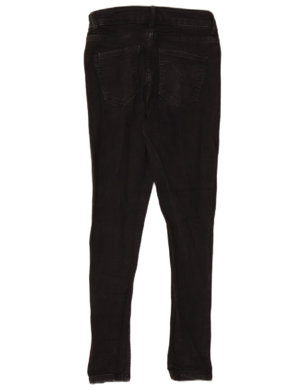 Marks & Spencer Jeans ajustados The Ivy para mujer UK 8 Small W24 L26 Algodón negro
